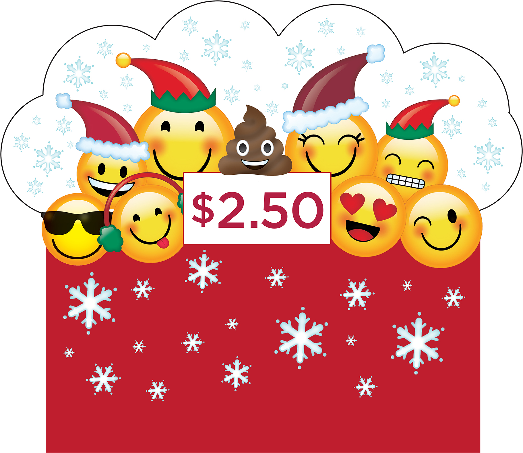 Texas Walmart Emoticon Signage. 